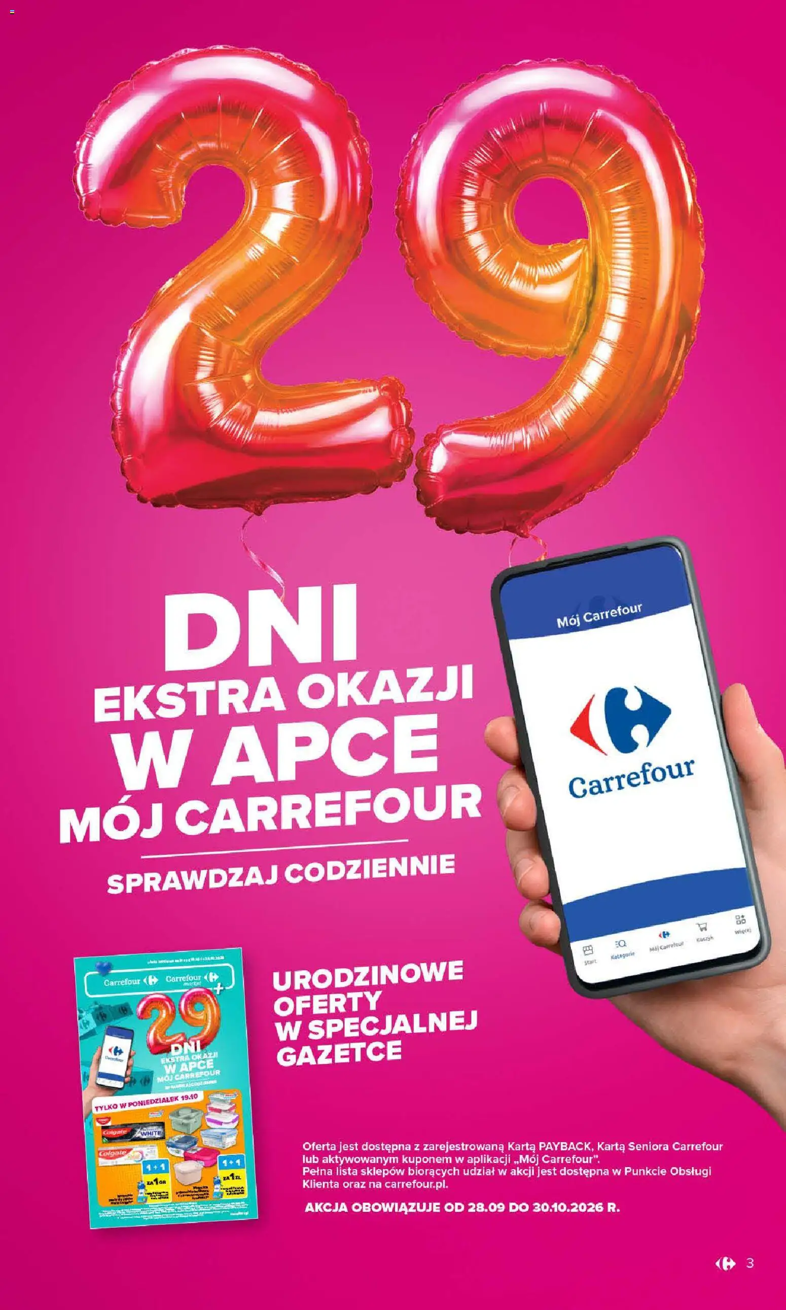 Pogląd gazetki "Carrefour gazetka" ze sklepu Carrefour ważnej od 19.10.2026