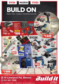 Preview of Build It flyer valid from 01/05/2026