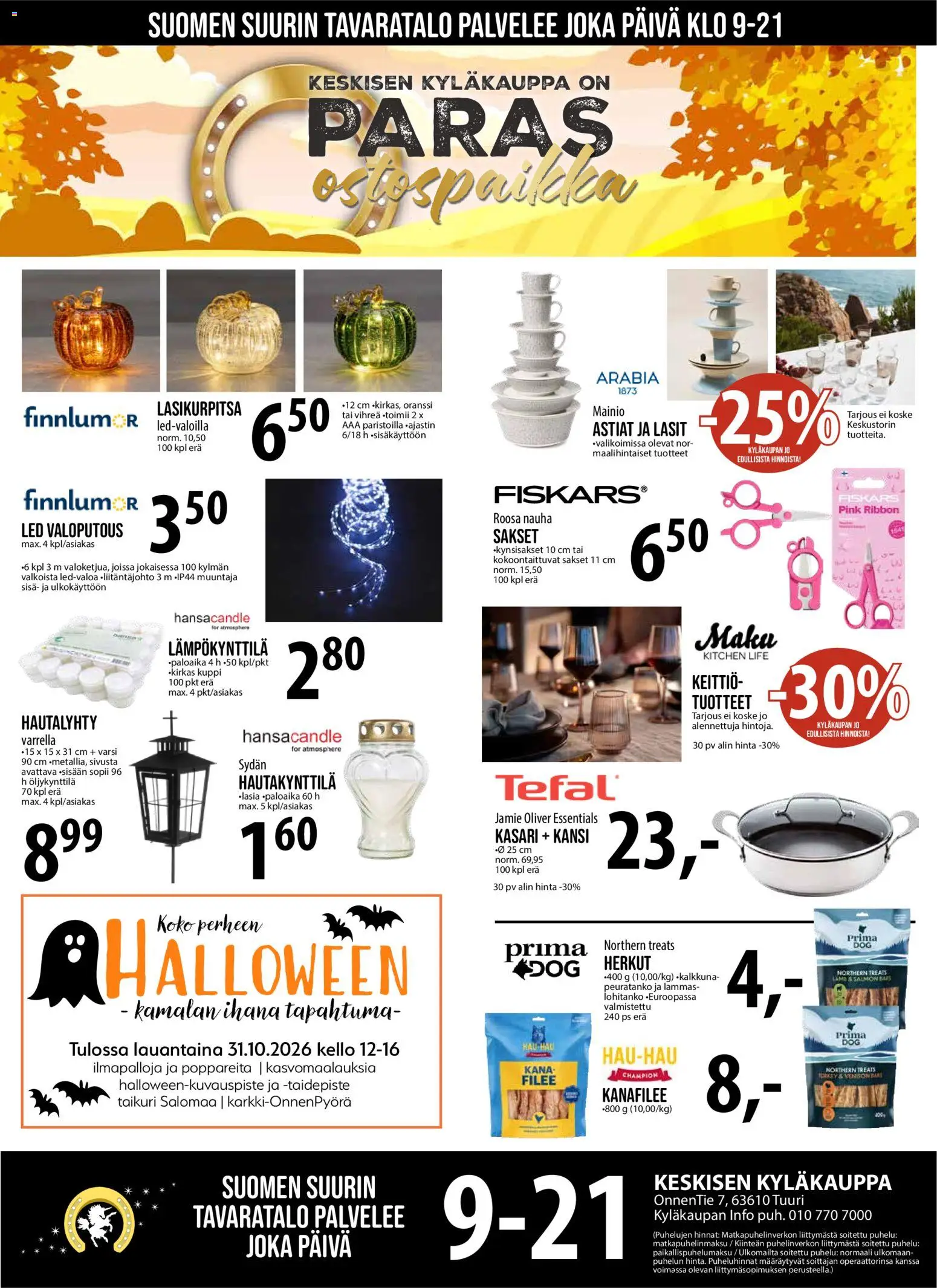 Kaupan Tuuri Tuuri tarjoukset esikatselu, voimassa 21/10/2026