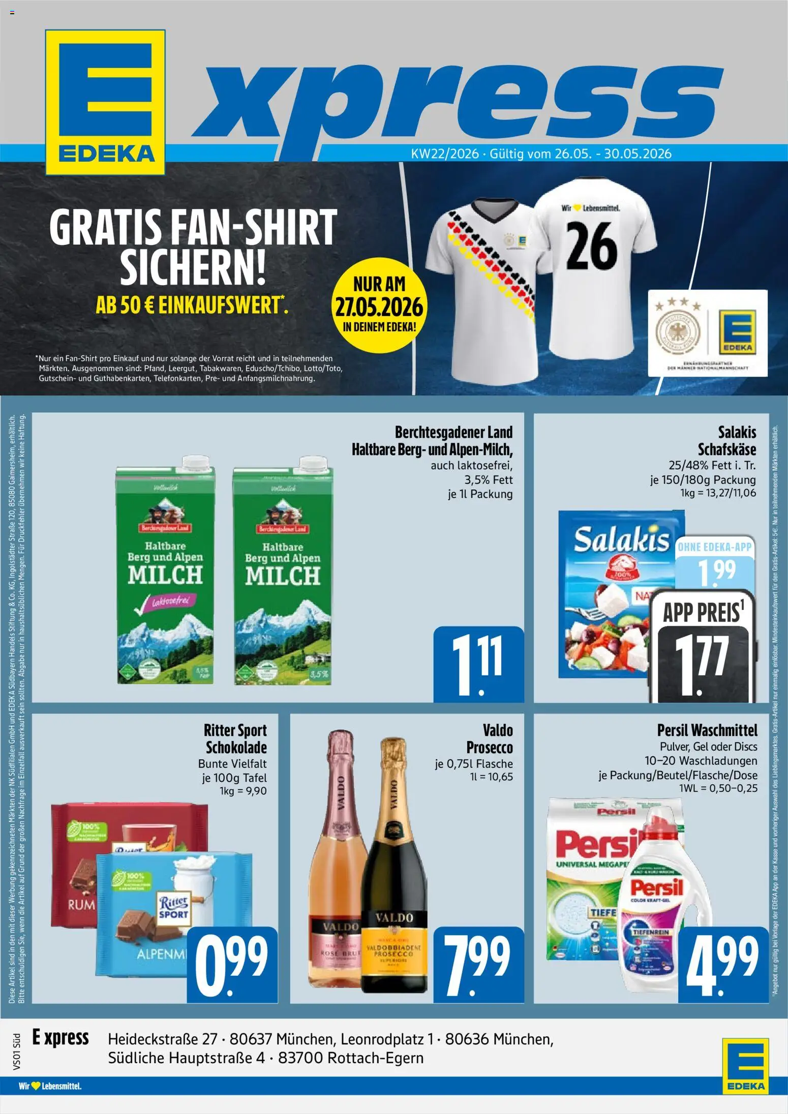 Vorschau von dem Prospekt des Geschäftes E xpress, gültig ab dem 26.05.2026