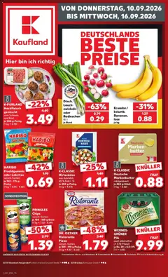 Vorschau von dem Prospekt des Geschäftes Kaufland, gültig ab dem 10.09.2026