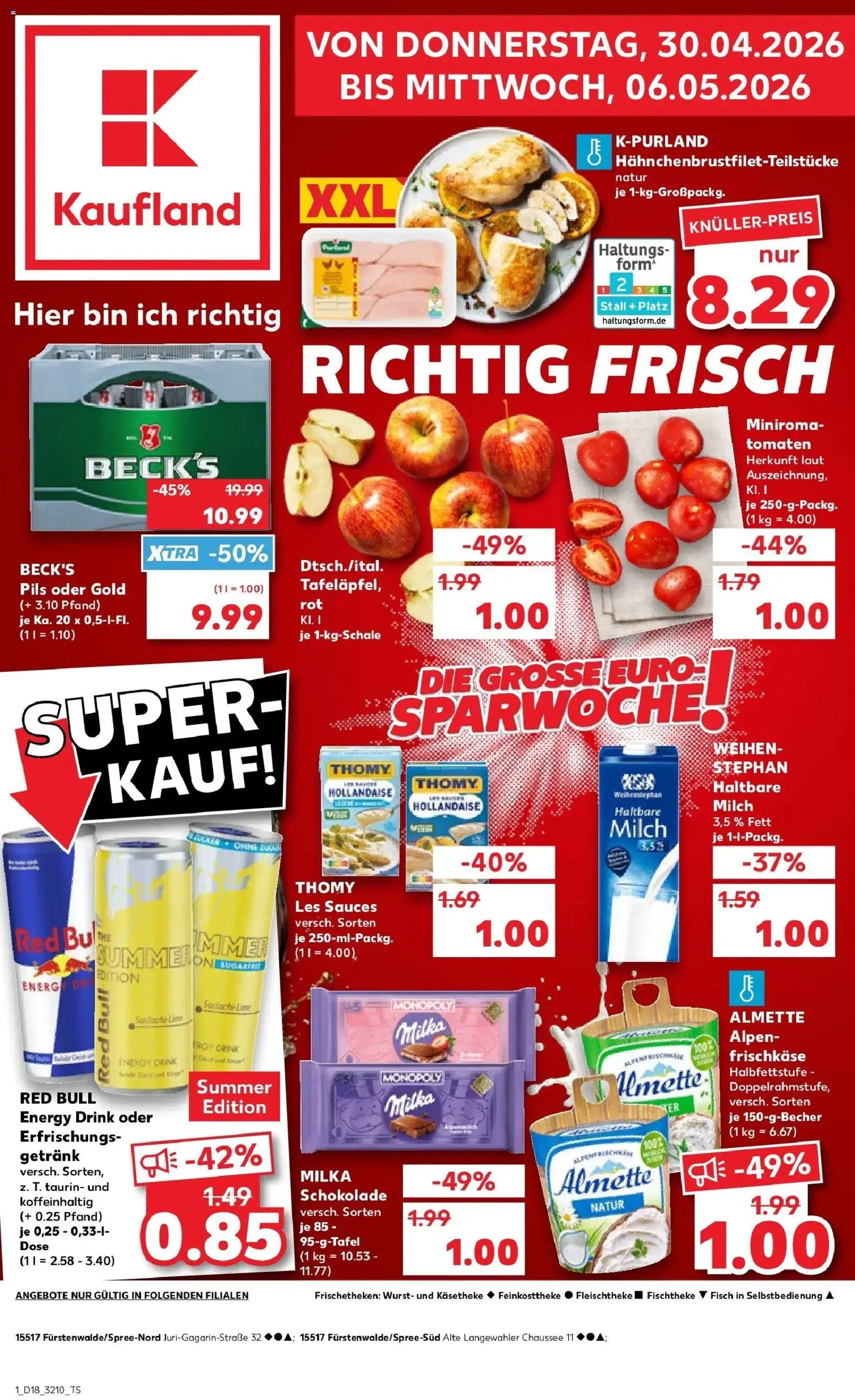 Vorschau von dem Prospekt des Geschäftes Kaufland, gültig ab dem 30.04.2026