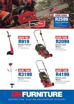 Preview of OK Furniture flyer valid from 15/06/2026