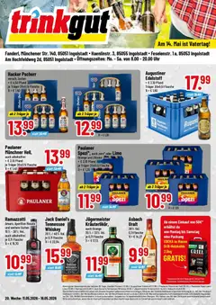 Vorschau von dem Prospekt des Geschäftes Trinkgut, gültig ab dem 10.05.2026