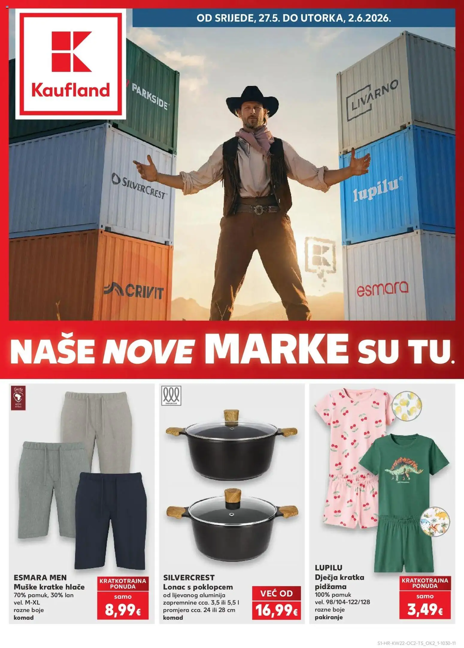 Pregled letka Kaufland katalog Parkside trgovine Kaufland vrijedi od 26.05.2026