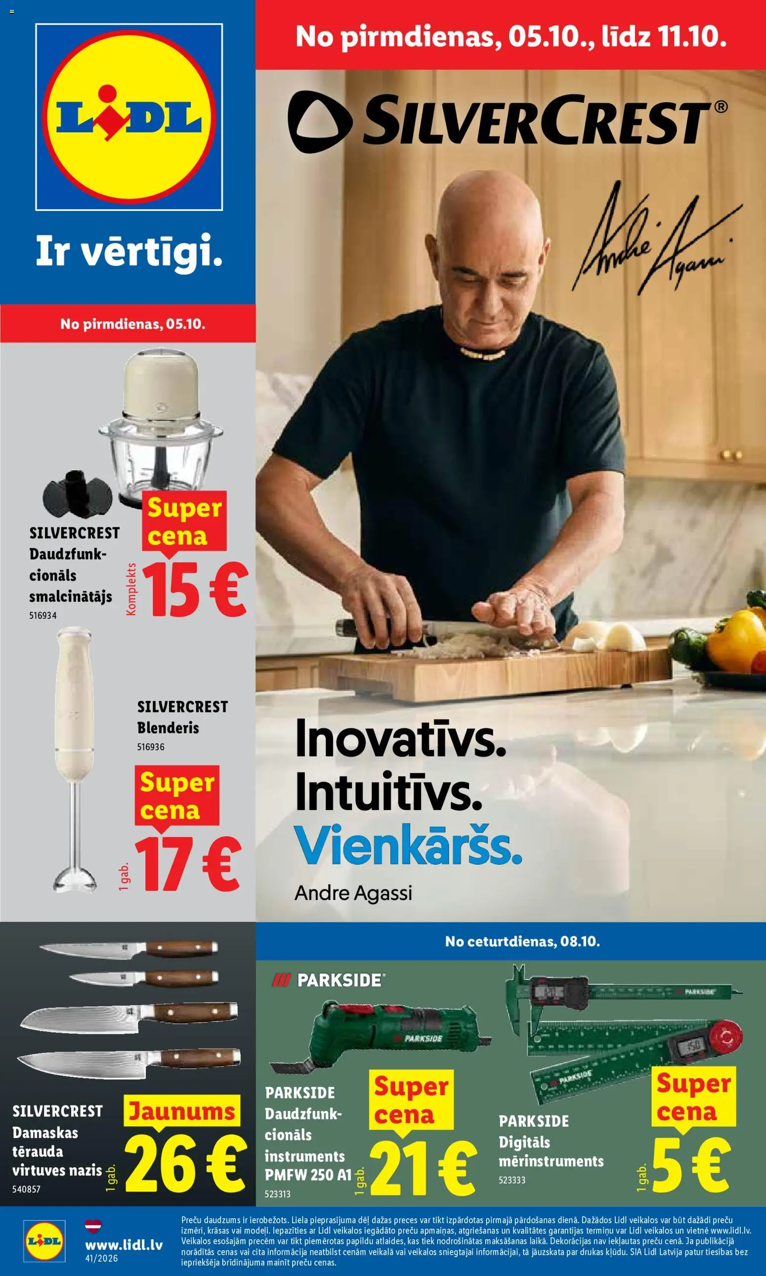 Skatīt Lidl akciju bukletu, derīgs no 05.10.2026.