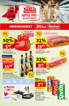Pogląd gazetki "Auchan gazetka - 30 Lat Hipermarket" ze sklepu Auchan ważnej od 17.09.2026