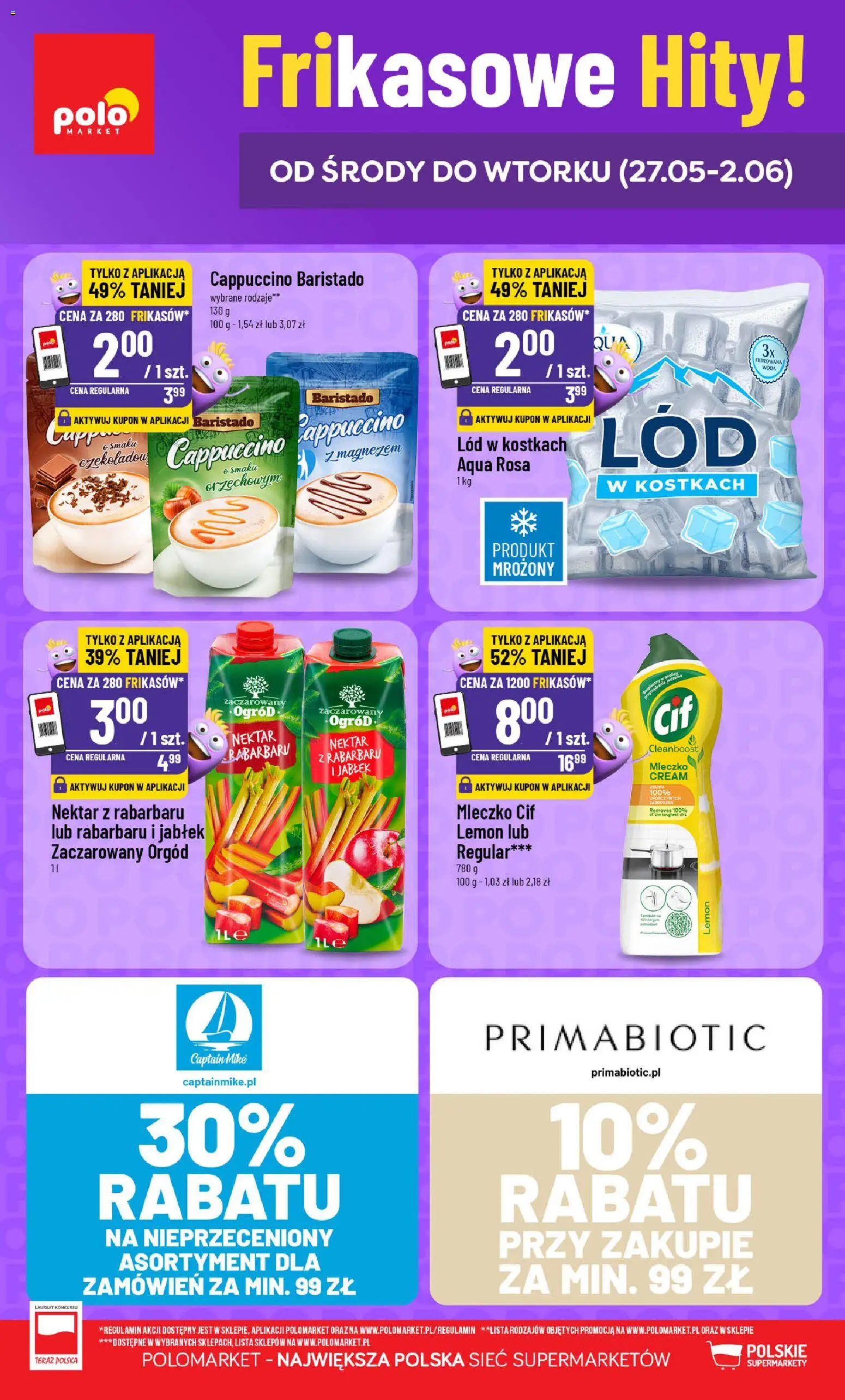 Pogląd gazetki "POLOmarket gazetka - Frikasowe Hity" ze sklepu POLOmarket ważnej od 27.05.2026