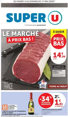 Prévisualisation de Super U catalogue du magasin Super U formulaire valide 05/05/2026