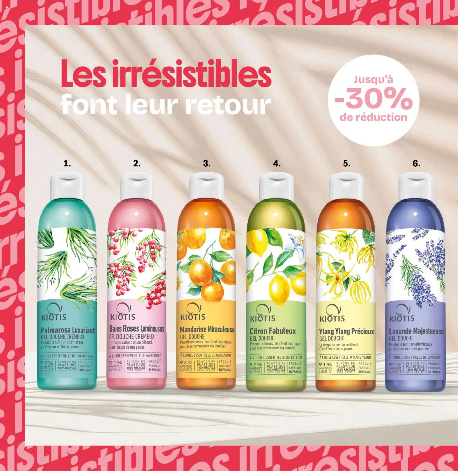 Prévisualisation de Stanhome catalogue du magasin Stanhome formulaire valide 31/08/2026 - Réveil, Gel douche, Lavande, Douche, Citron, Ingrédients