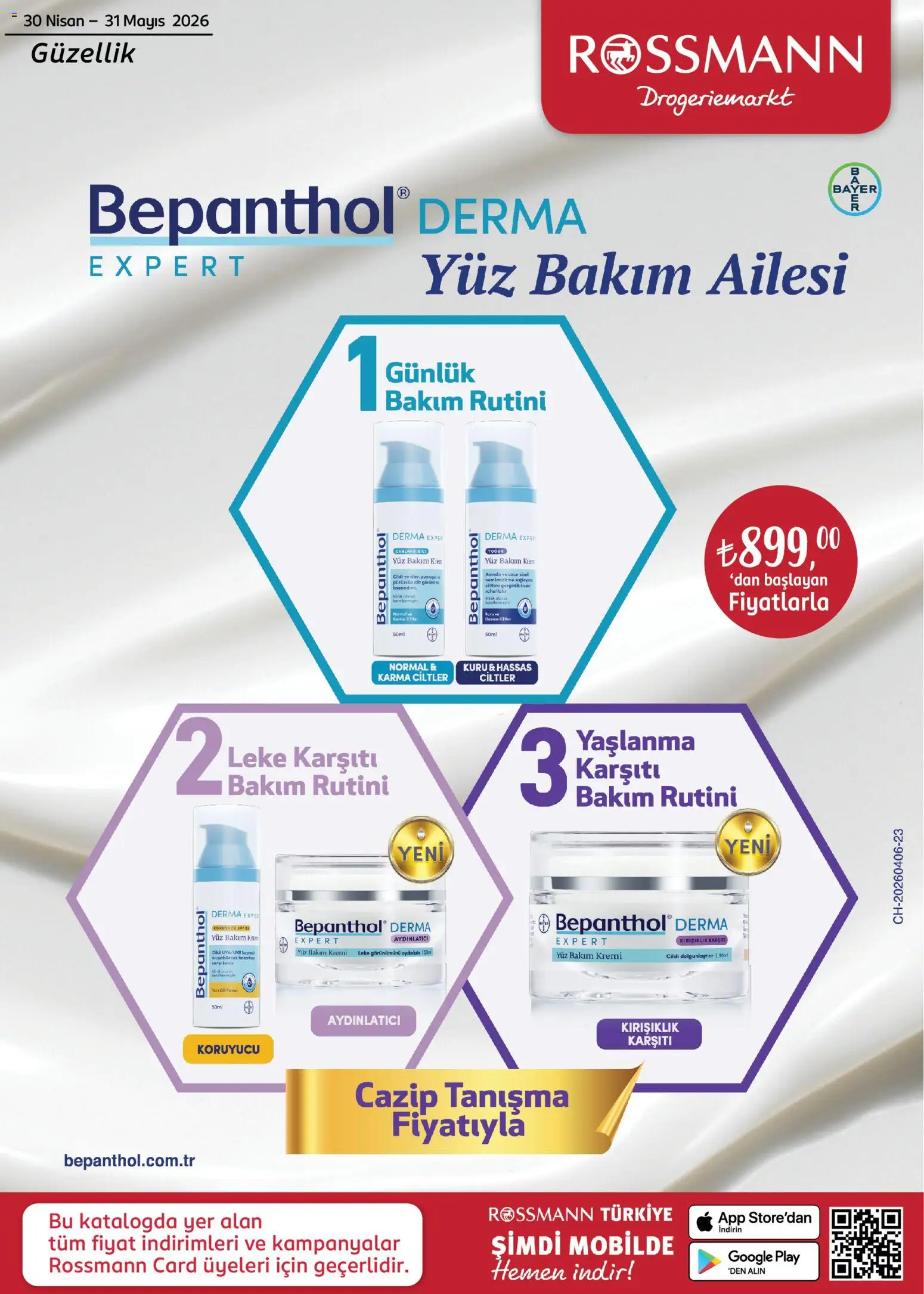 Rossmann Rossmann İndirim 30.04.2026 - Broşürünün önizlemesi