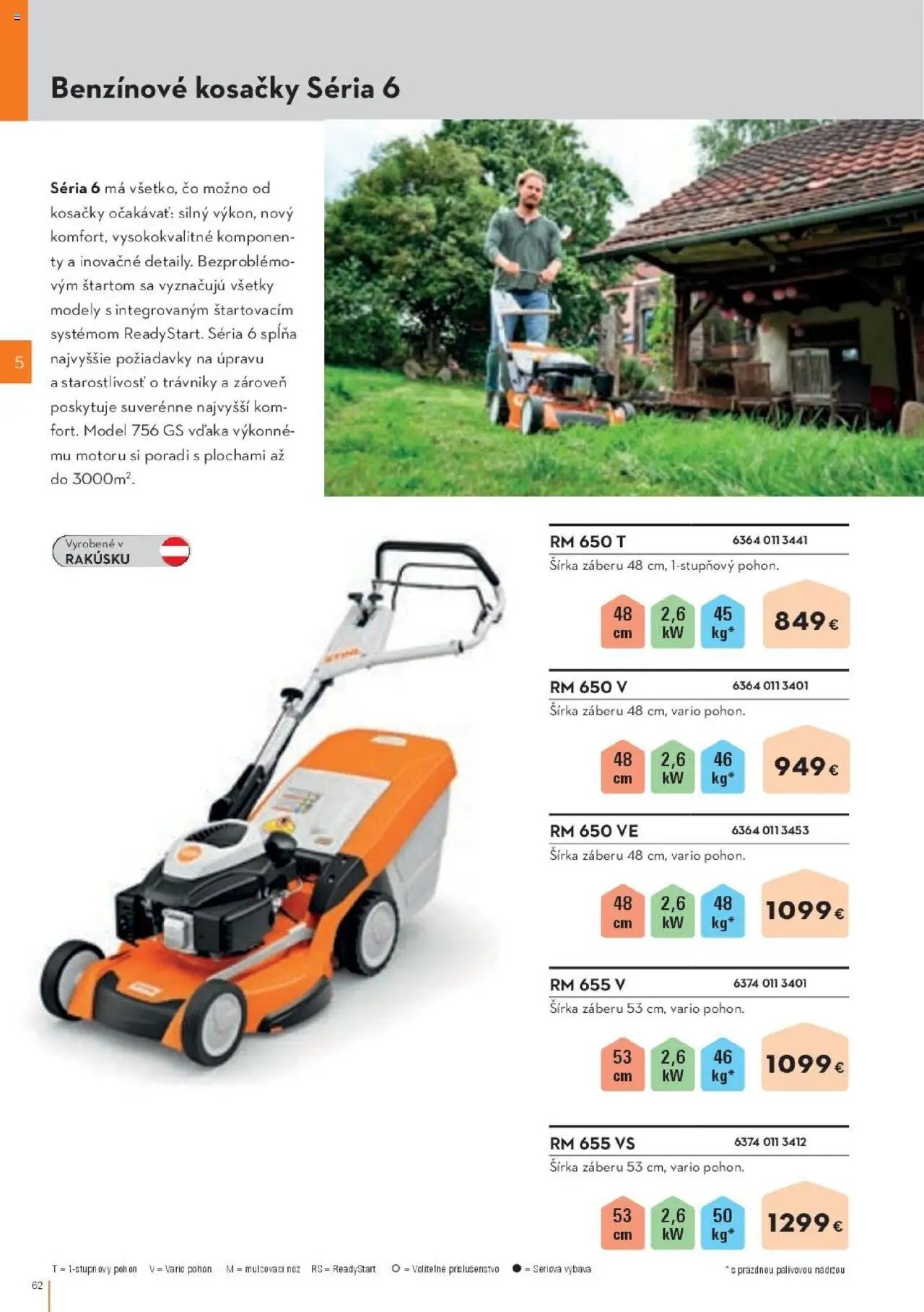 Náhľad STIHL letáku platného od 29.09.2025 - Kosačky
