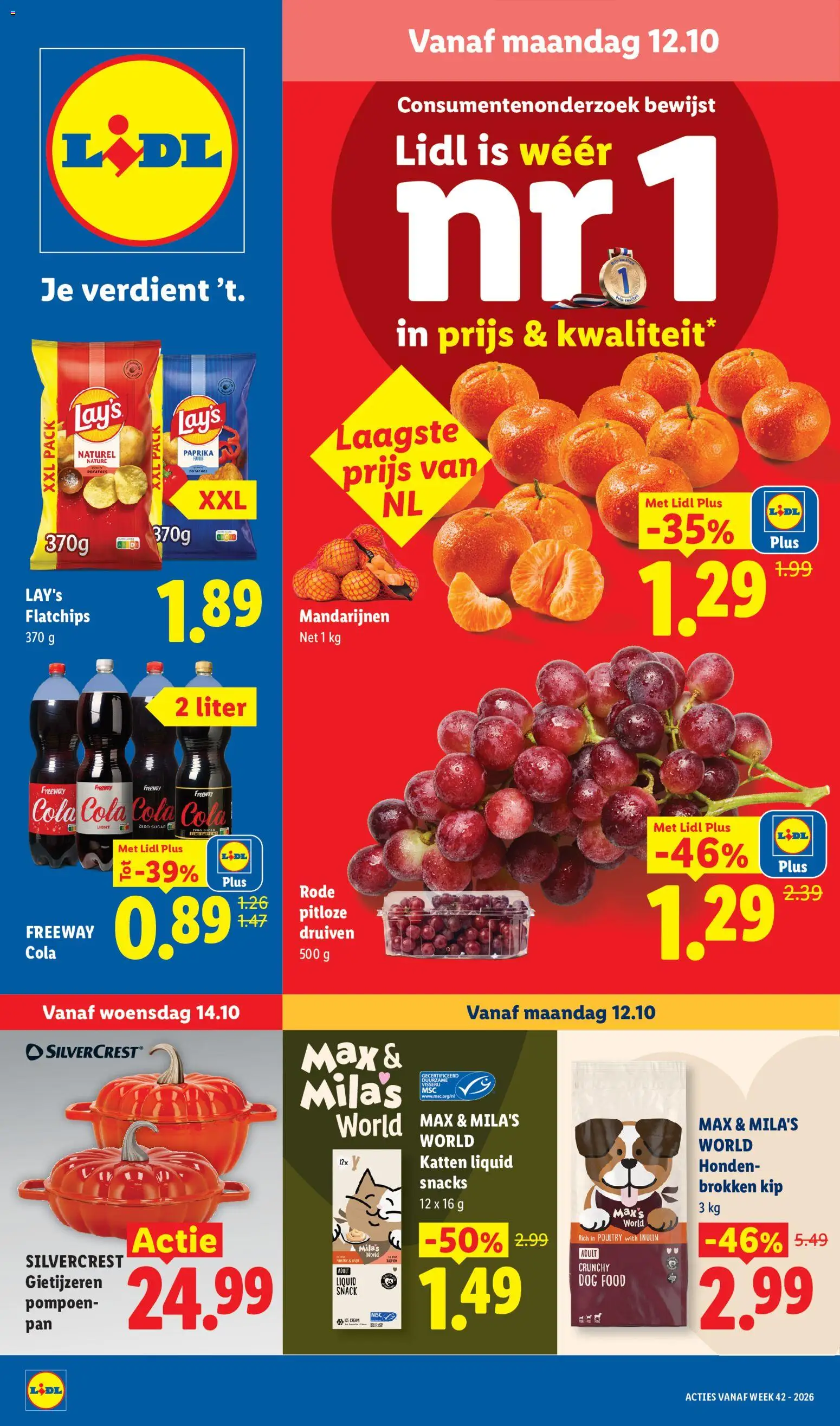 Voorbeeld van Lidl folder van winkel Lidl geldig vanaf 12-10-2026