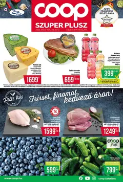 COOP - COOP - Szuper Plusz / Tisza megtekintése, amely érvényes 2026.08.13.-től