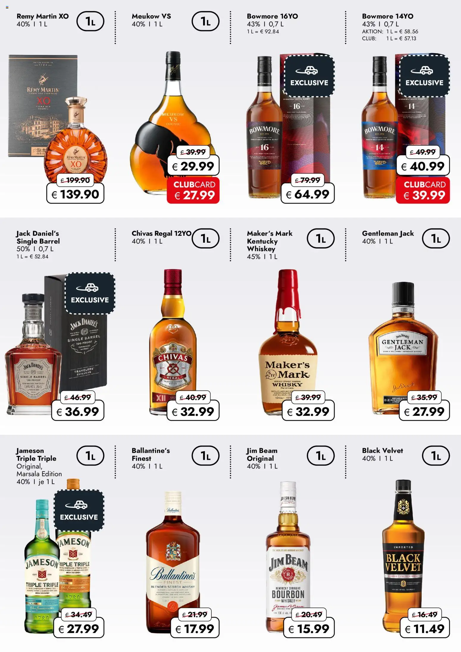 Vorschau von dem Prospekt des Geschäftes Travel Free, gültig ab dem 30.10.2026 - Whisky, Regal, Whiskey, Jim beam, Bourbon, Jameson, Jack Daniel's