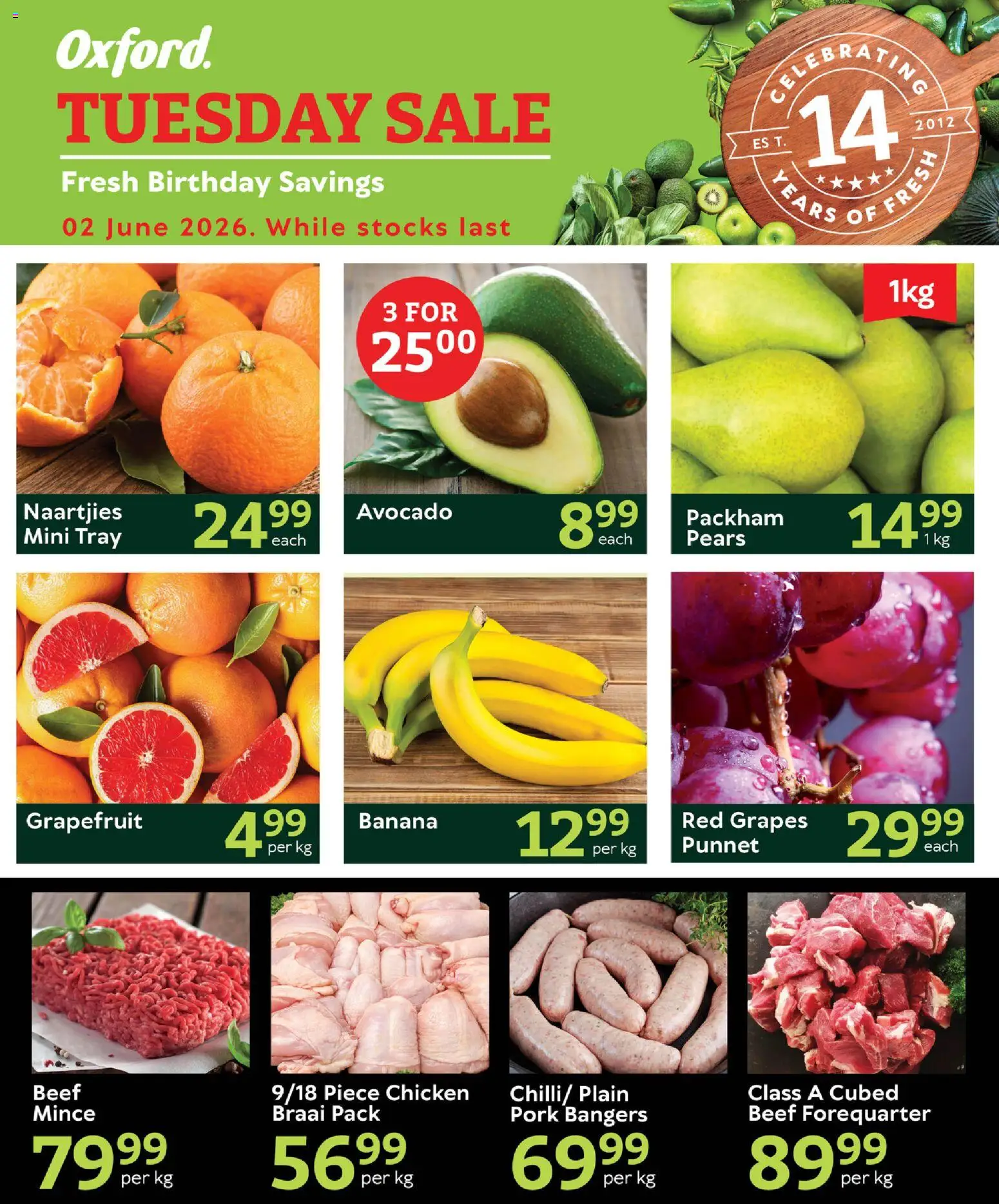 Preview of Oxford Freshmarket flyer valid from 02/06/2026