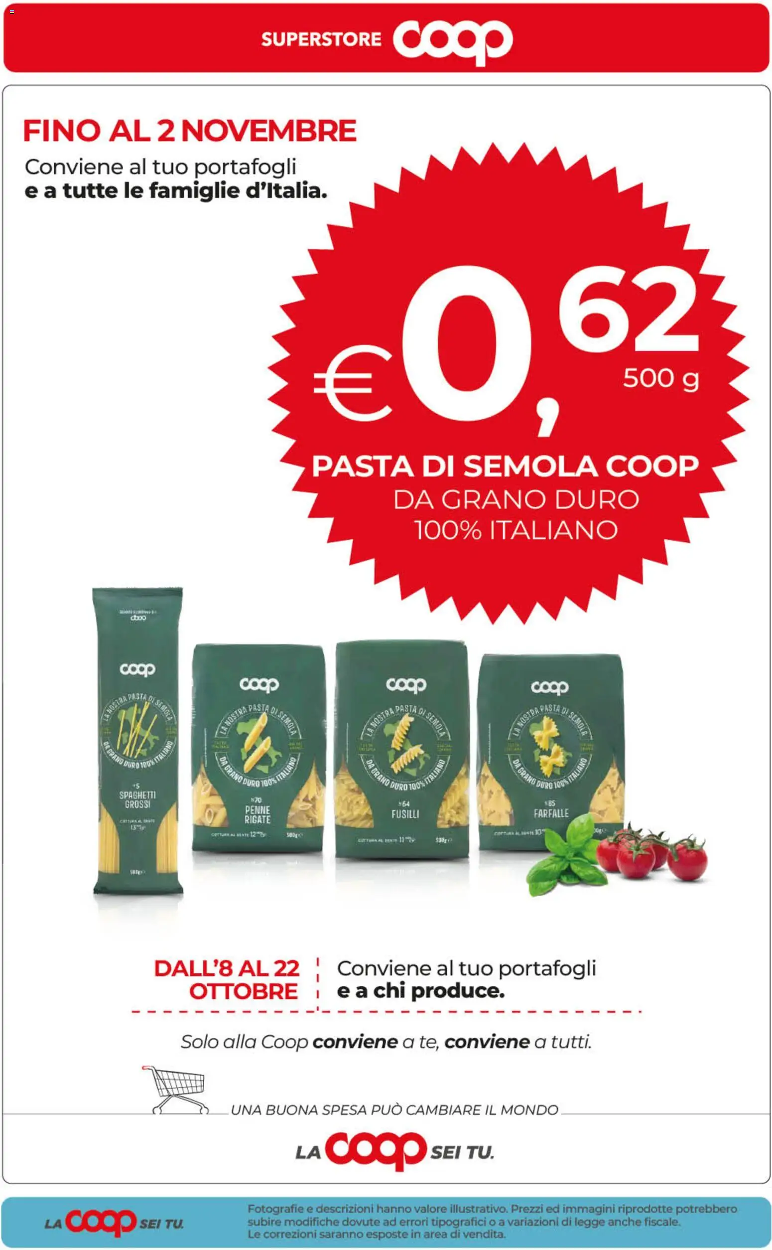 Anteprima dell'opuscolo COOP volantino Superstore Sicilia dal negozio COOP valido da 23/10/2026