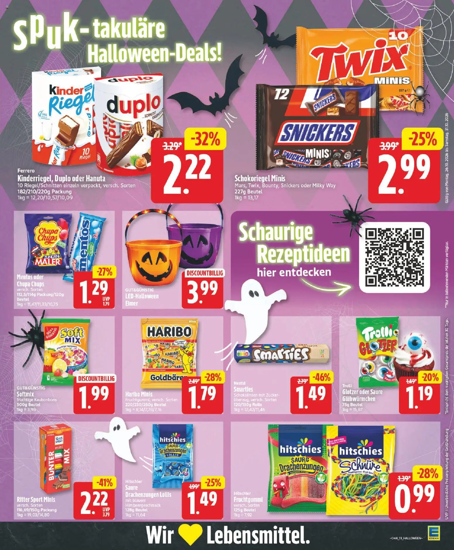 Vorschau von dem Prospekt des Geschäftes Edeka, gültig ab dem 26.10.2026