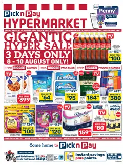 Preview of Pick n Pay flyer valid from 08/08/2026