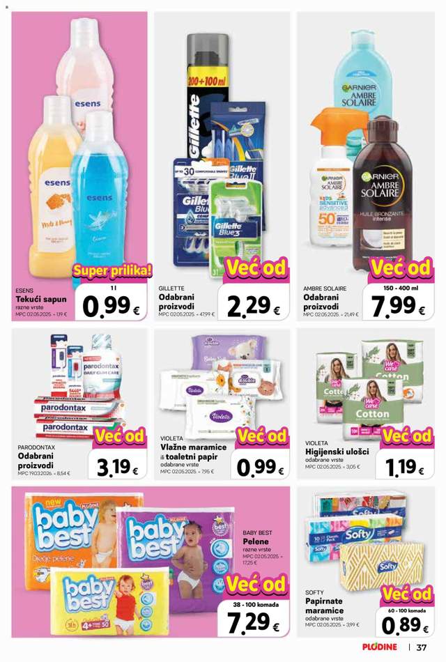 Novi Plodine katalog od 29.07.