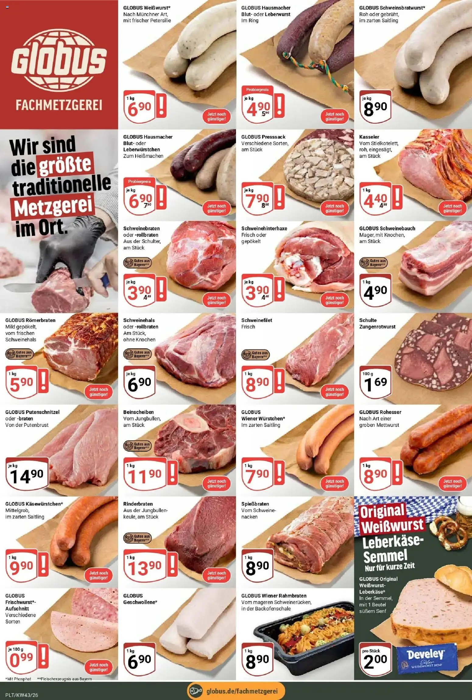 Vorschau von dem Prospekt des Geschäftes Globus, gültig ab dem 19.10.2026