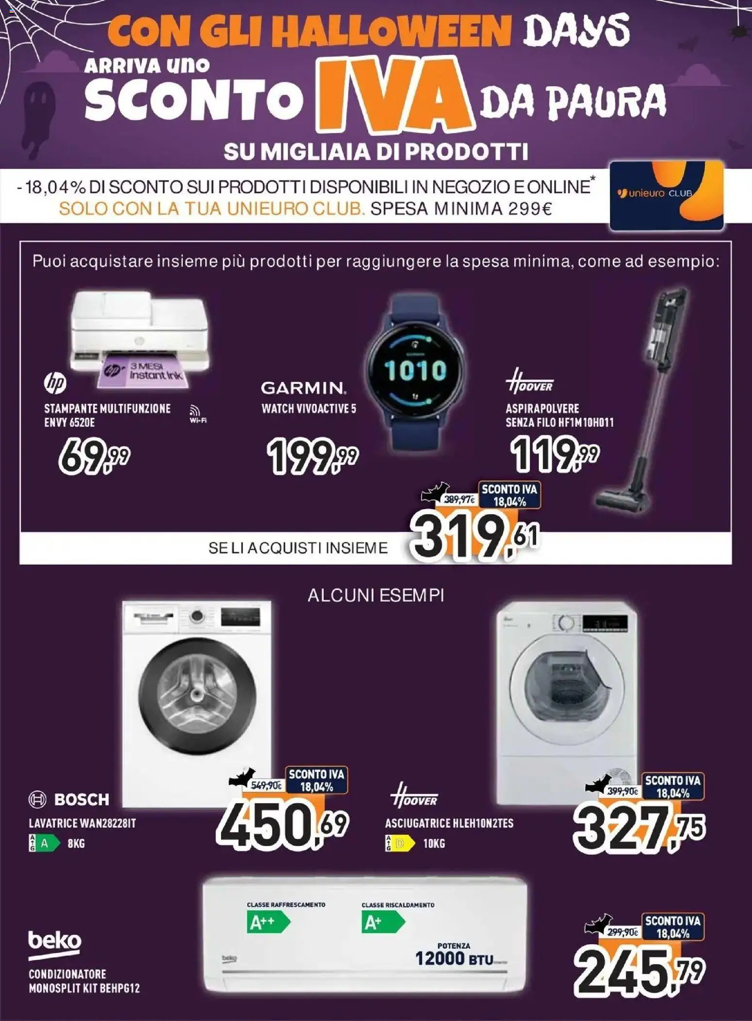 Anteprima dell'opuscolo Halloween da Unieuro! dal negozio Unieuro valido da 30/10/2026