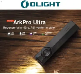 Prévisualisation de Olight du magasin Offres formulaire valide 30/04/2026