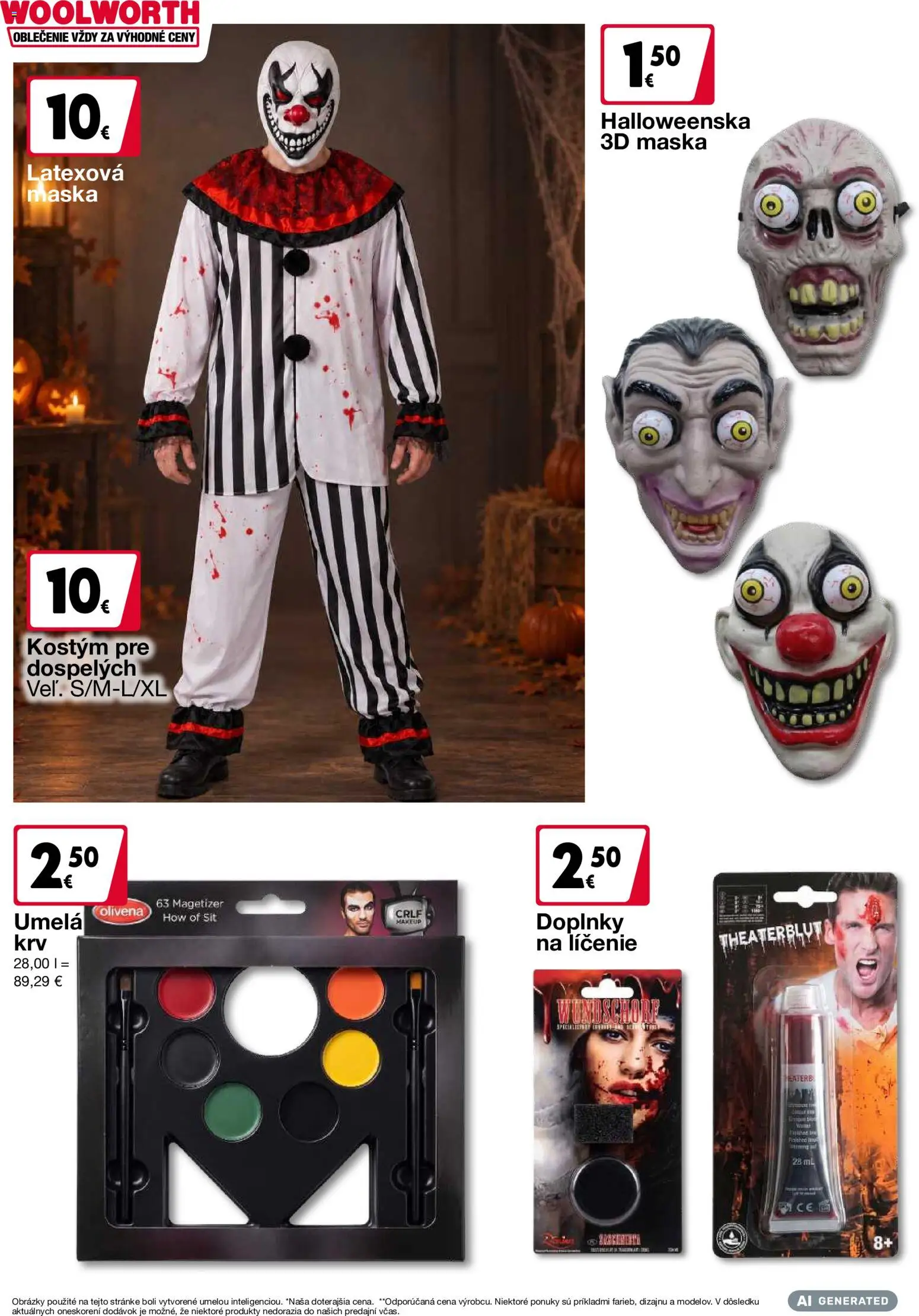 Náhľad Woolworth letáku platného od 02.10.2026 - Make up, Maska