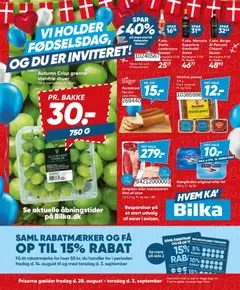 Eksempel på tilbudsavis Bilka - Tilbudsavis uge 36 fra butik Bilka gyldig fra 28/08/2026