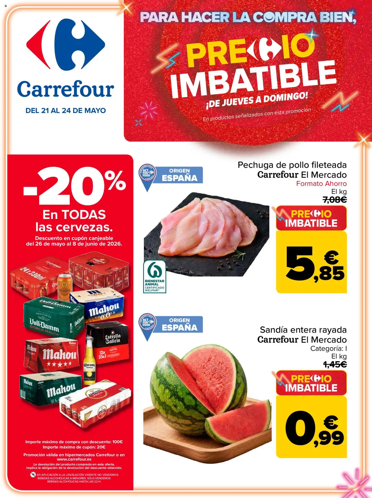Vista previa del folleto de la tienda Carrefour válido desde el 21/05/2026 