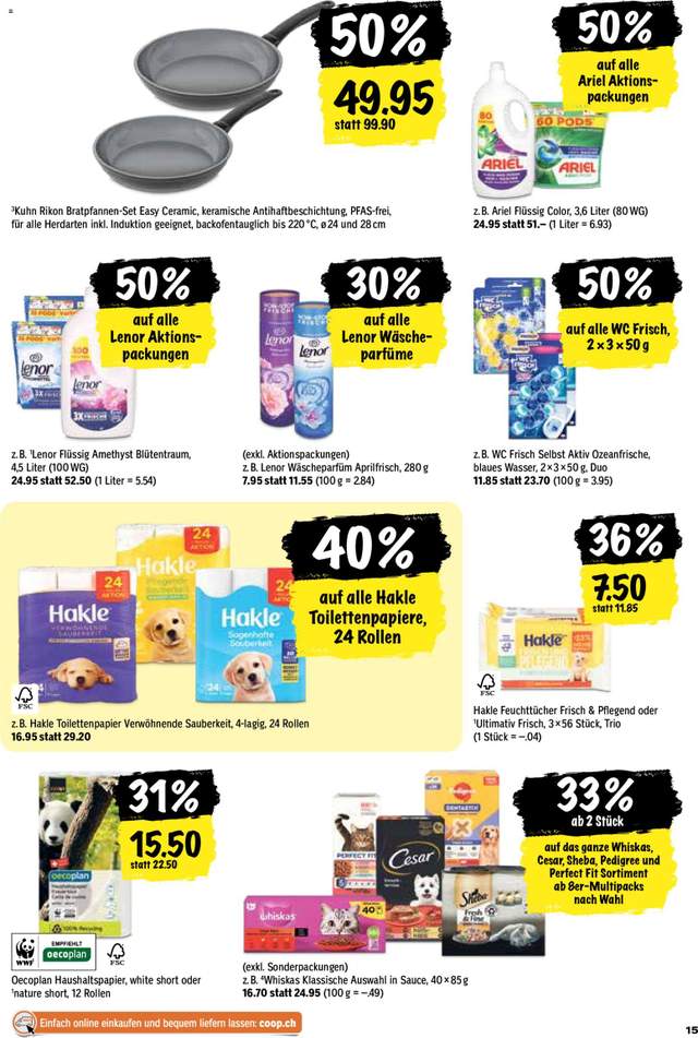Neue Coop Aktionen ab 22.10.
