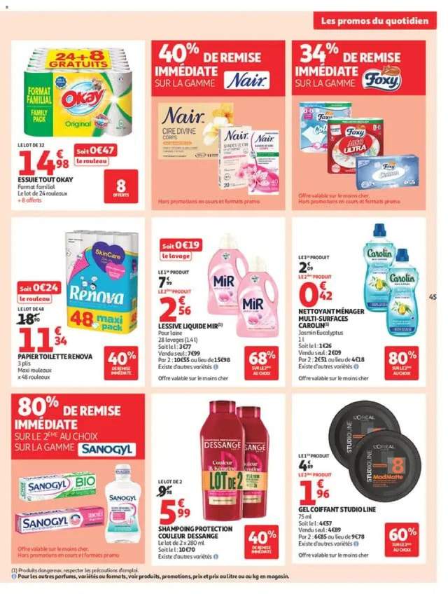 Nouveau catalogue Auchan à partir du 15/09