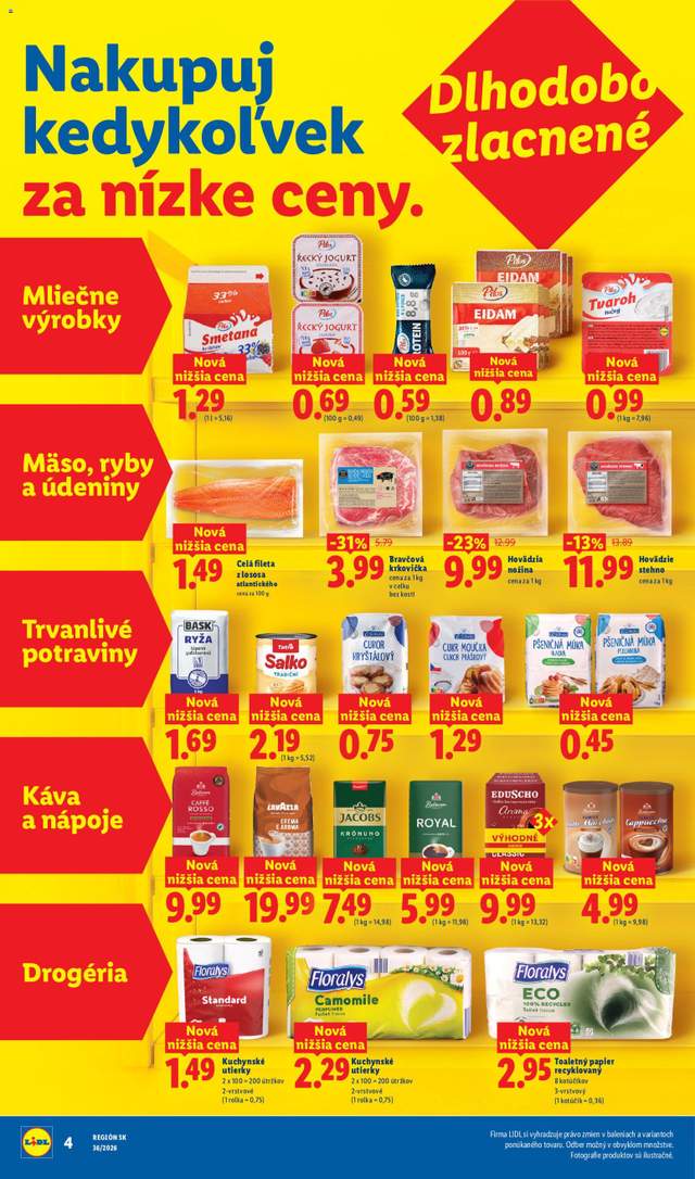 Nový Lidl leták od 31.08.