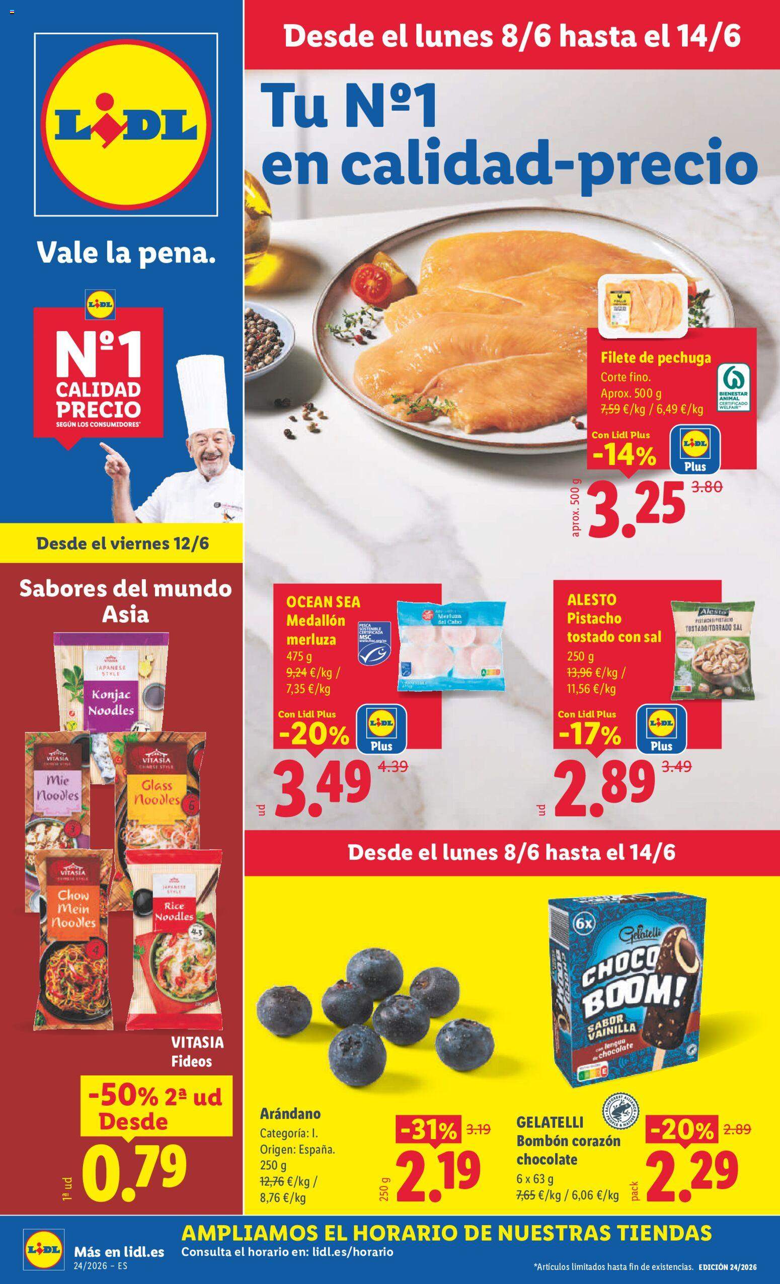 Nuevo folleto Lidl desde 08/06