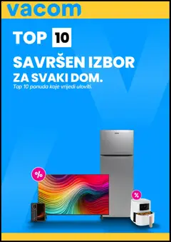 Pregled letka Katalog Vacom trgovine Vacom vrijedi od 24.08.2026