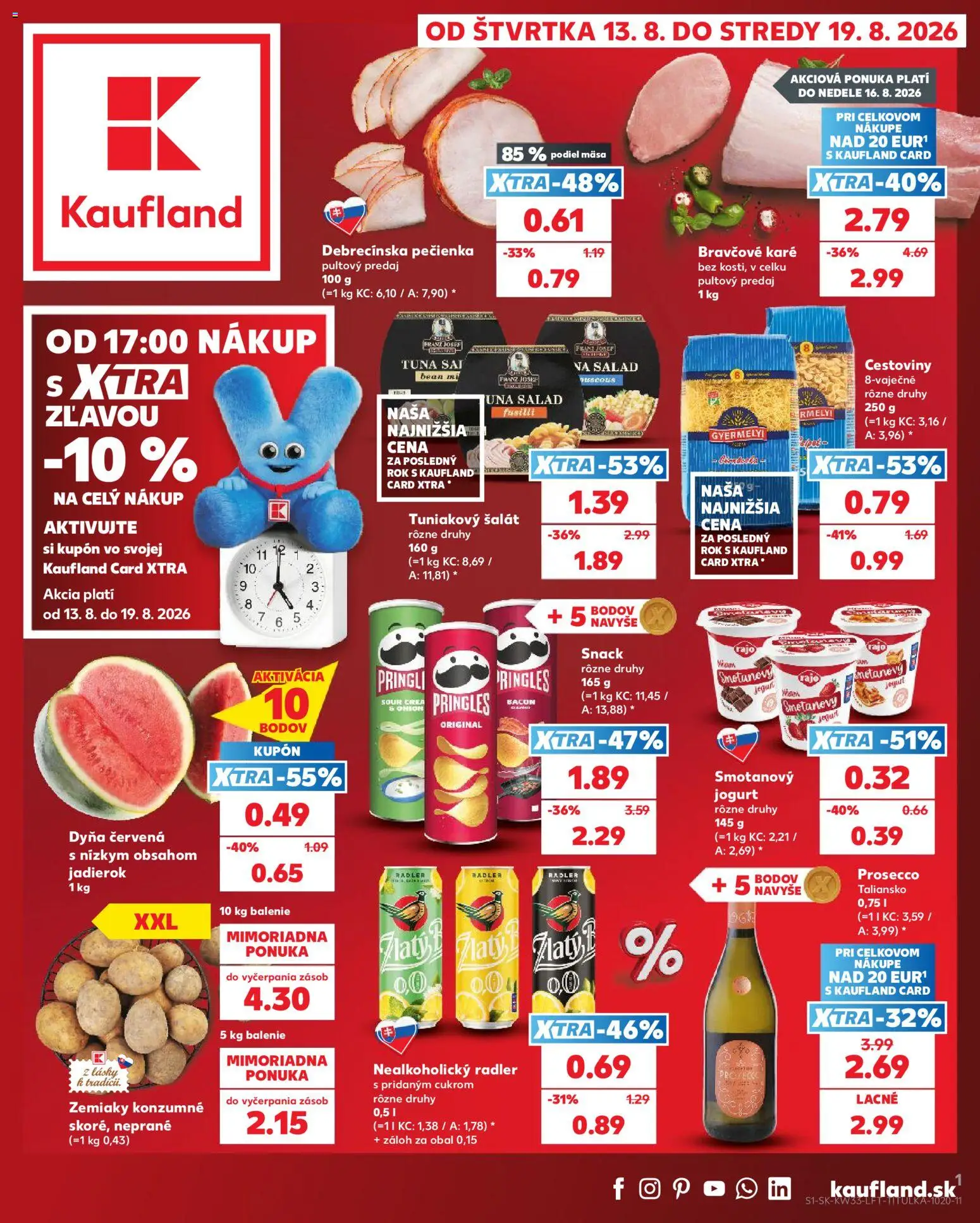 Náhľad Kaufland letáku platného od 13.08.2026