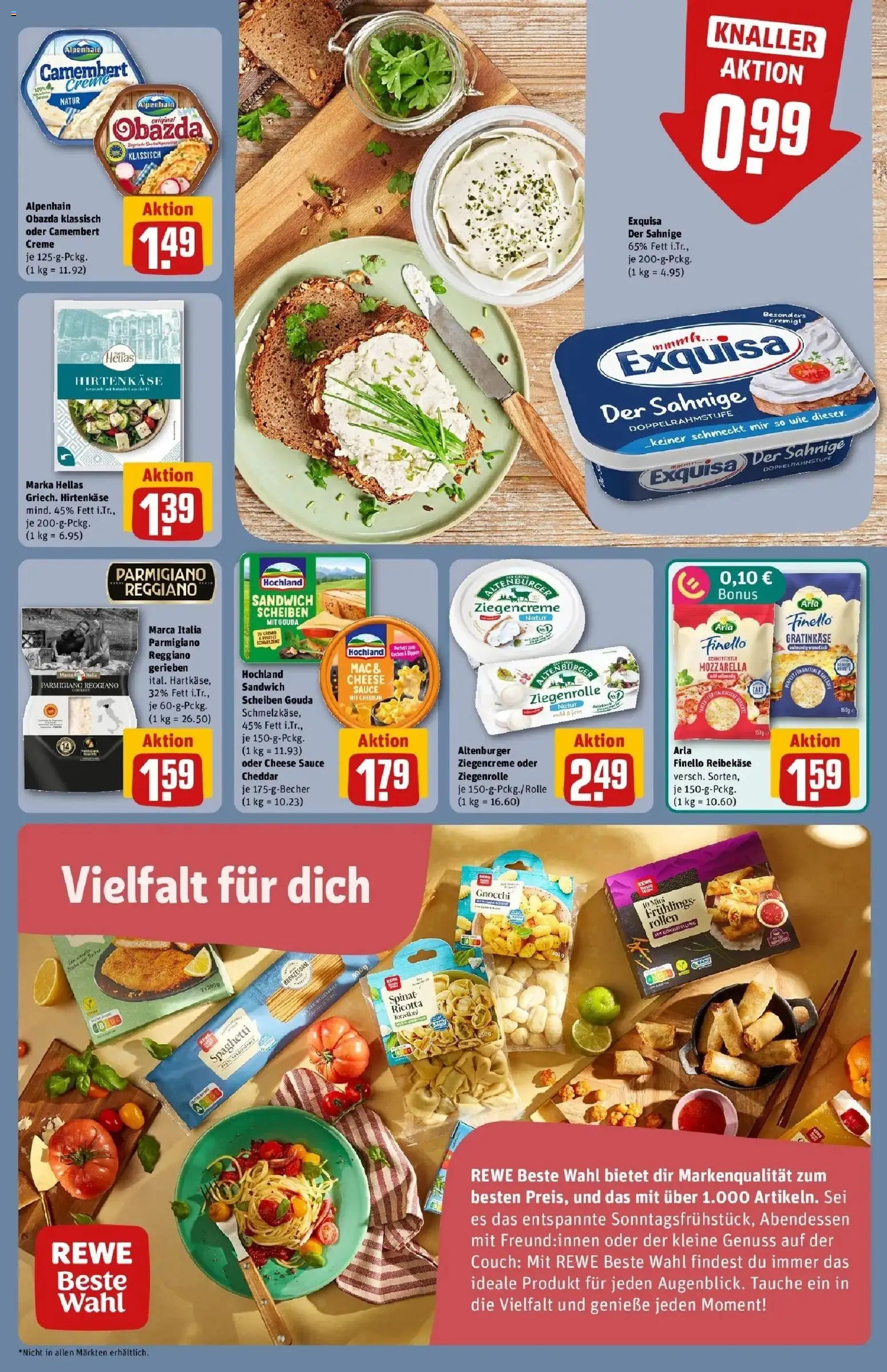 Vorschau von dem Prospekt des Geschäftes Rewe, gültig ab dem 26.10.2026