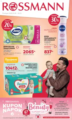 Rossmann - Rossmann akciós újság megtekintése, amely érvényes 2026.05.18.-től