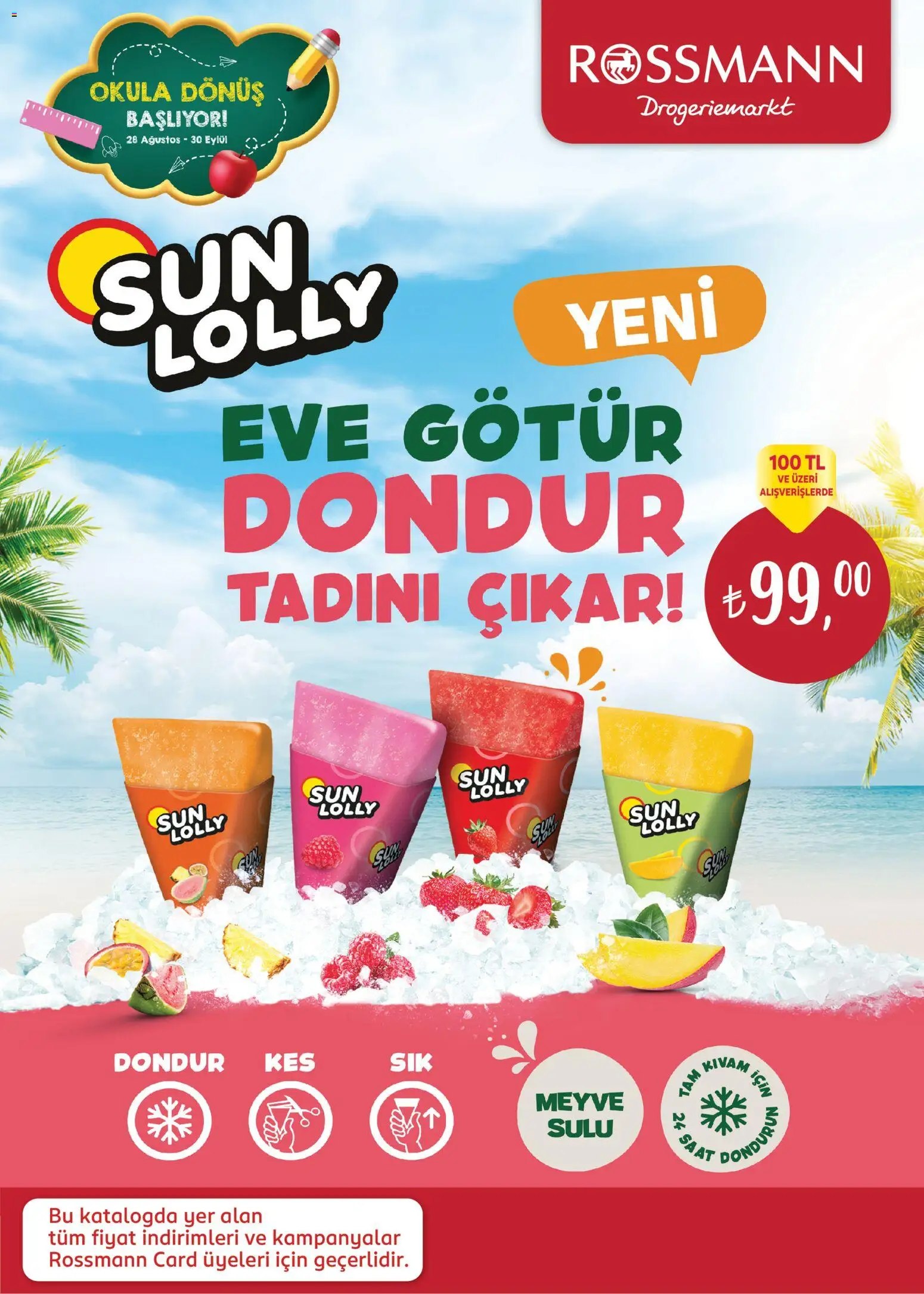 Rossmann Rossmann - Back to School Kataloğu 28.08.2026 - Broşürünün önizlemesi