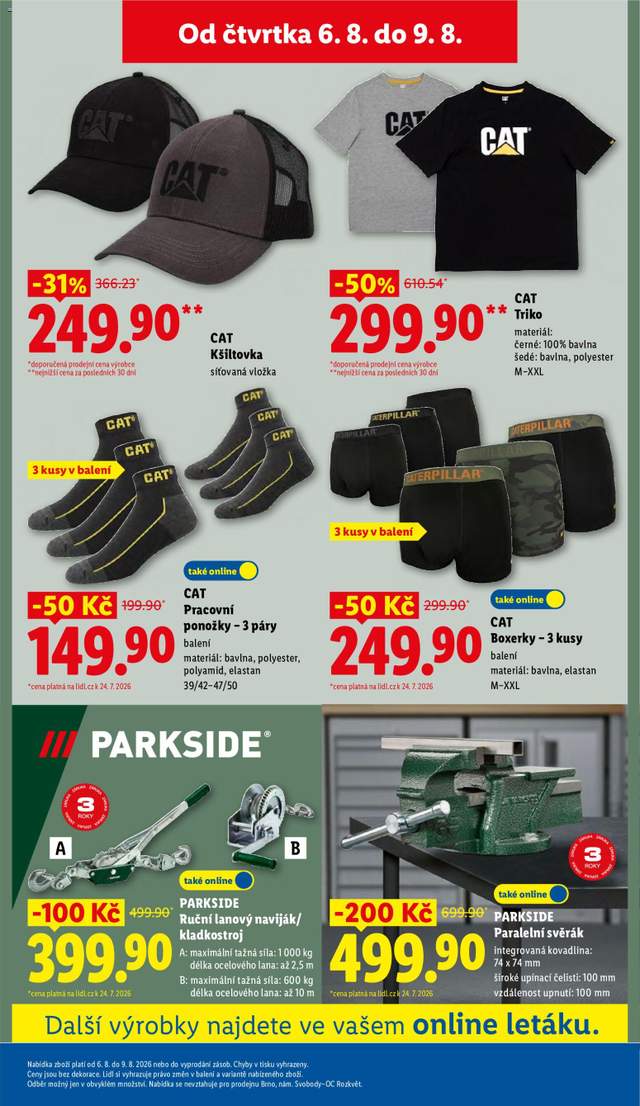 Nový Lidl leták od 06.08.