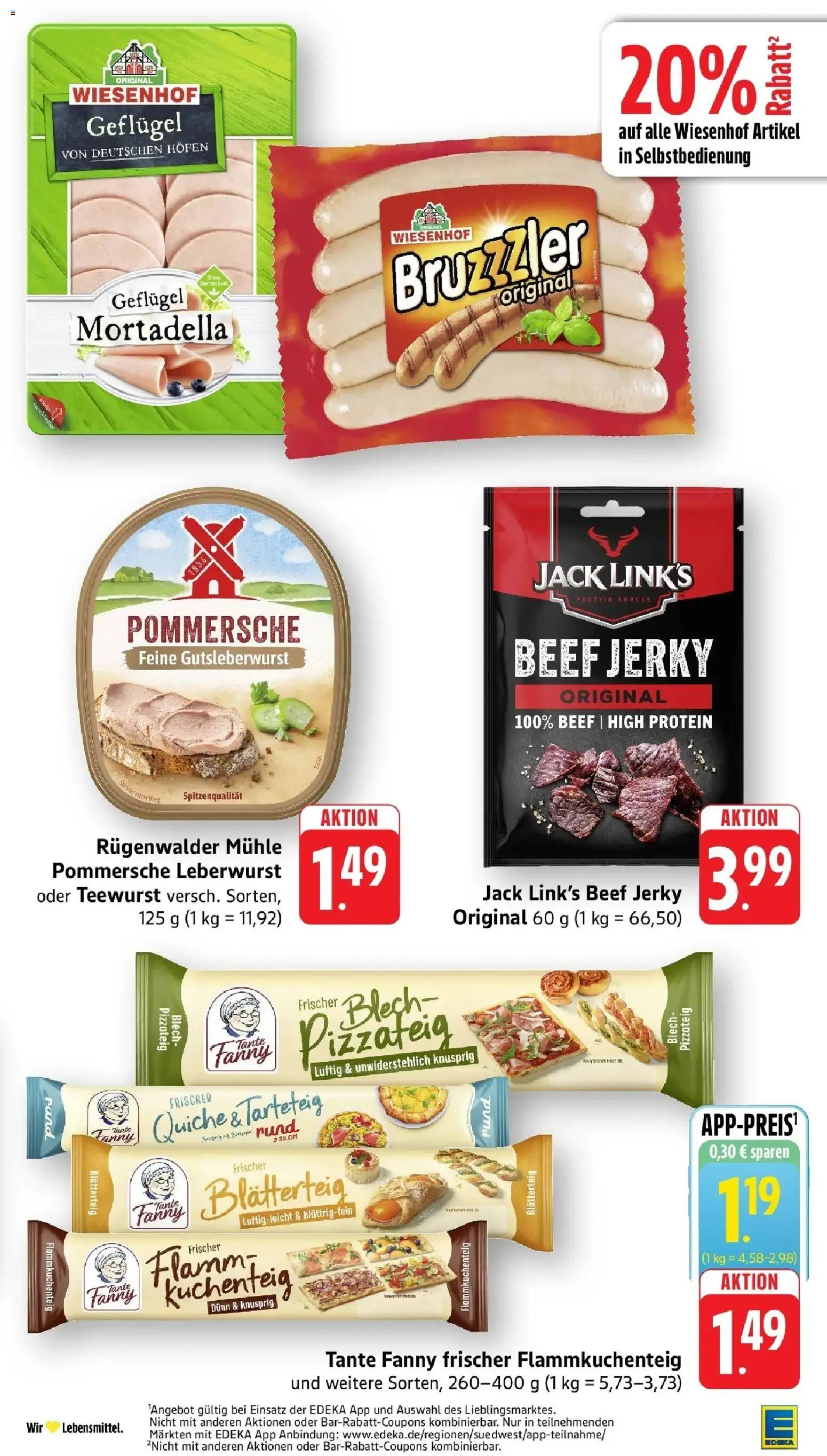 Vorschau von dem Prospekt des Geschäftes Edeka, gültig ab dem 12.10.2026