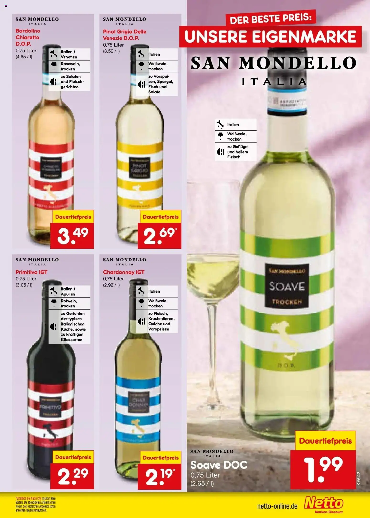 Vorschau von dem Prospekt des Geschäftes Netto Marken-Discount, gültig ab dem 12.10.2026 - Fisch, Fleisch