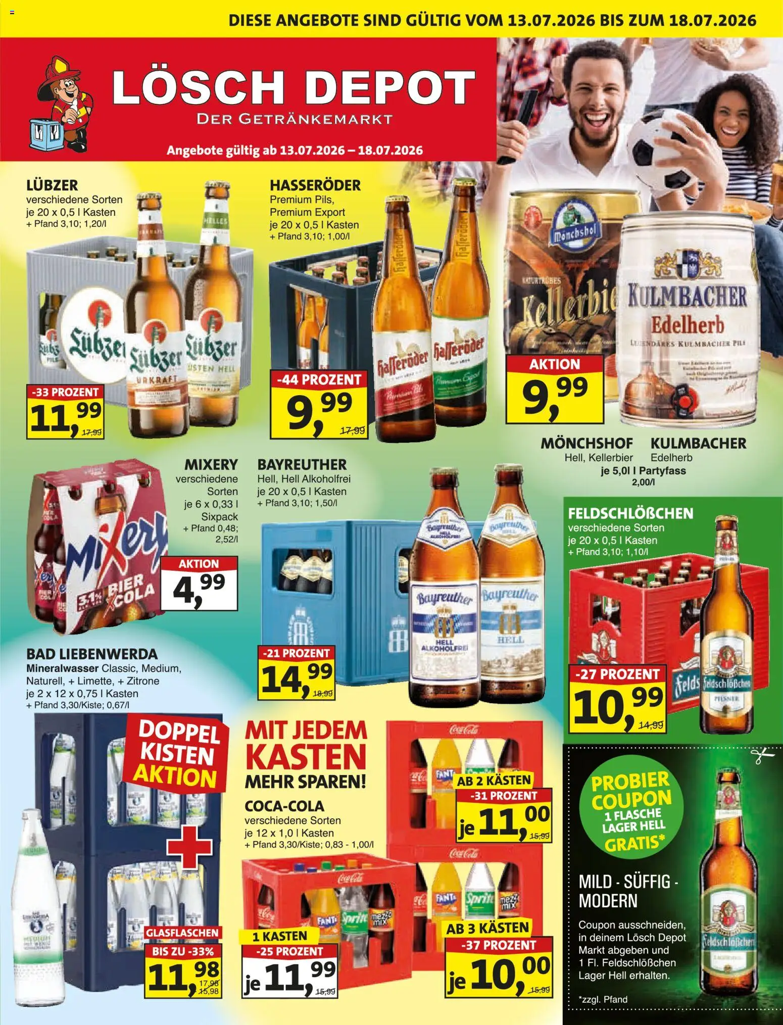 Vorschau von dem Prospekt des Geschäftes Lösch Depot, gültig ab dem 13.07.2026