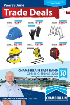 Preview of Chamberlain flyer valid from 01/06/2026