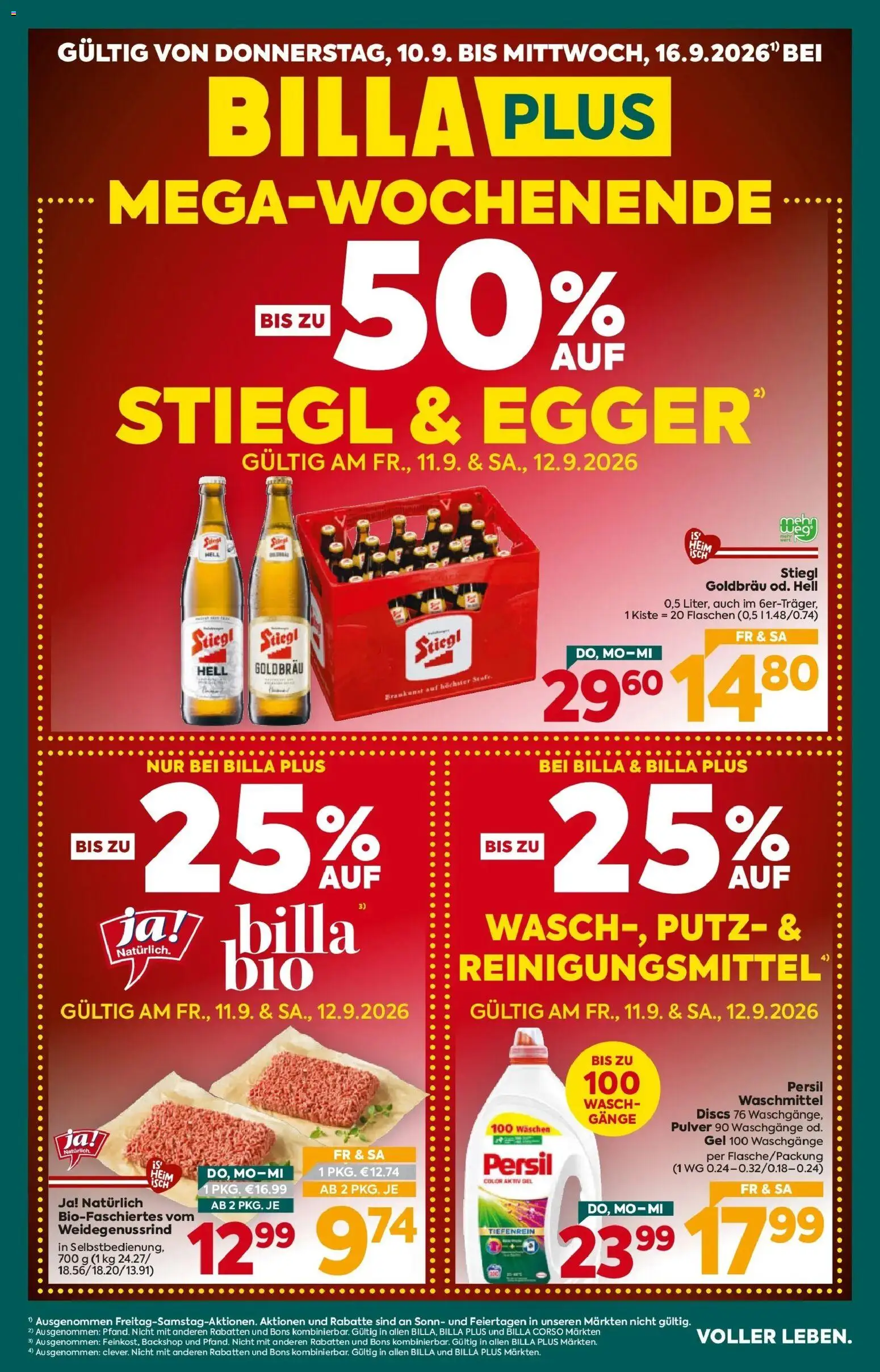 Vorschau der Angebote: Billa Plus Billa Plus Flugblatt - Wien gültig ab 10.09.2026