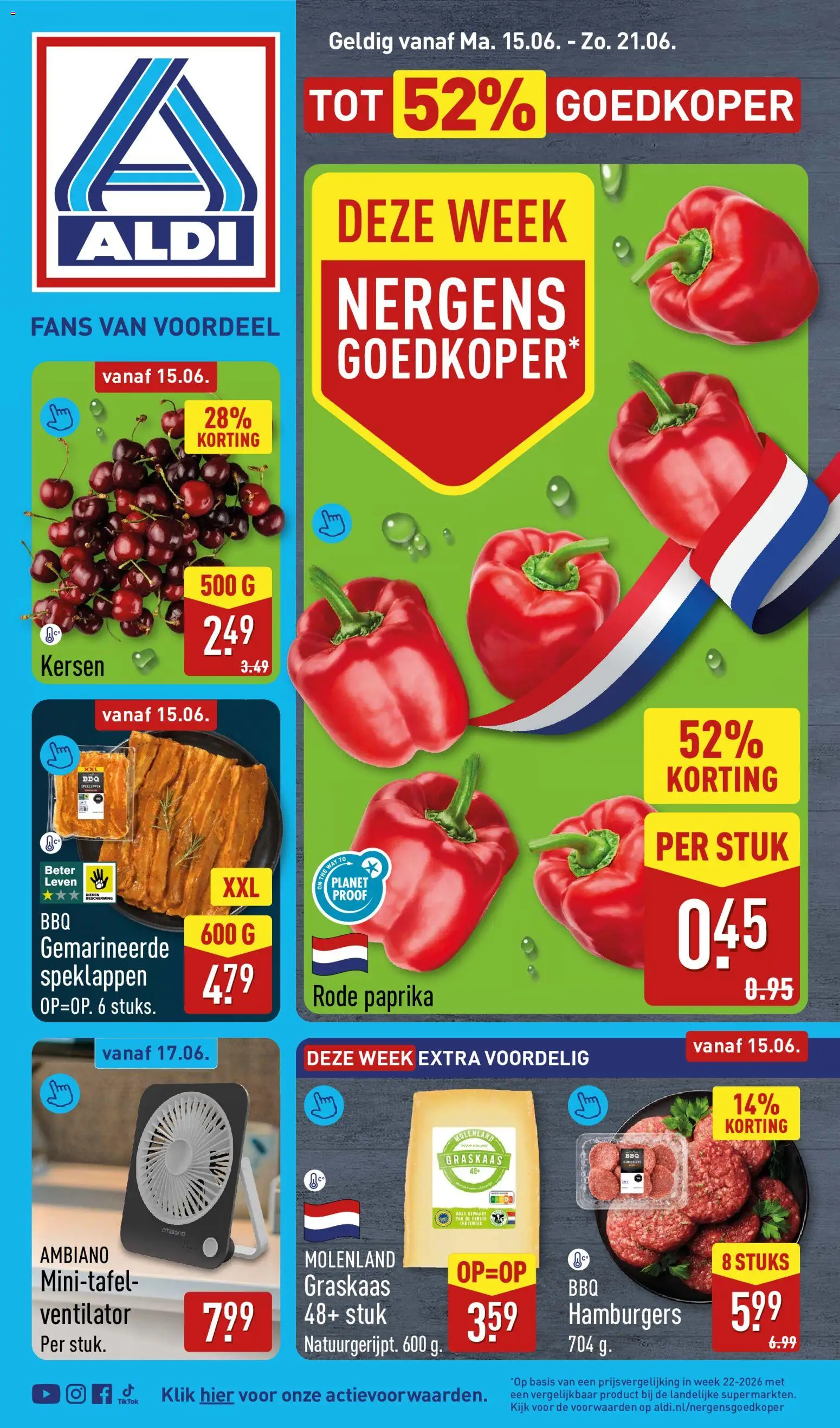 Voorbeeld van Aldi folder week 25 van winkel Aldi geldig vanaf 15-06-2026
