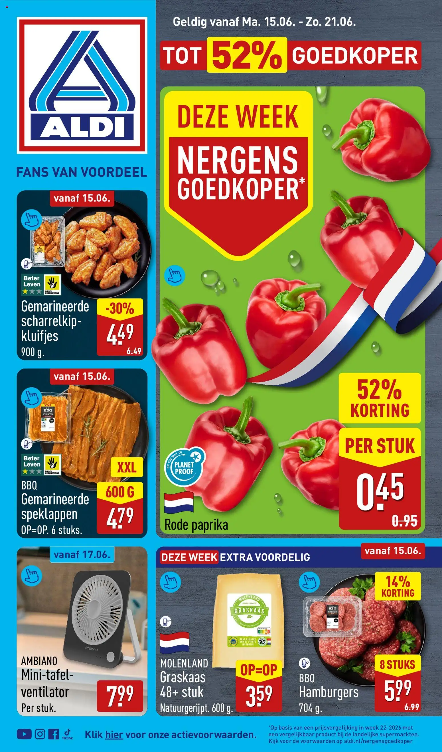 Voorbeeld van Aldi folder week 25 van winkel Aldi geldig vanaf 15-06-2026