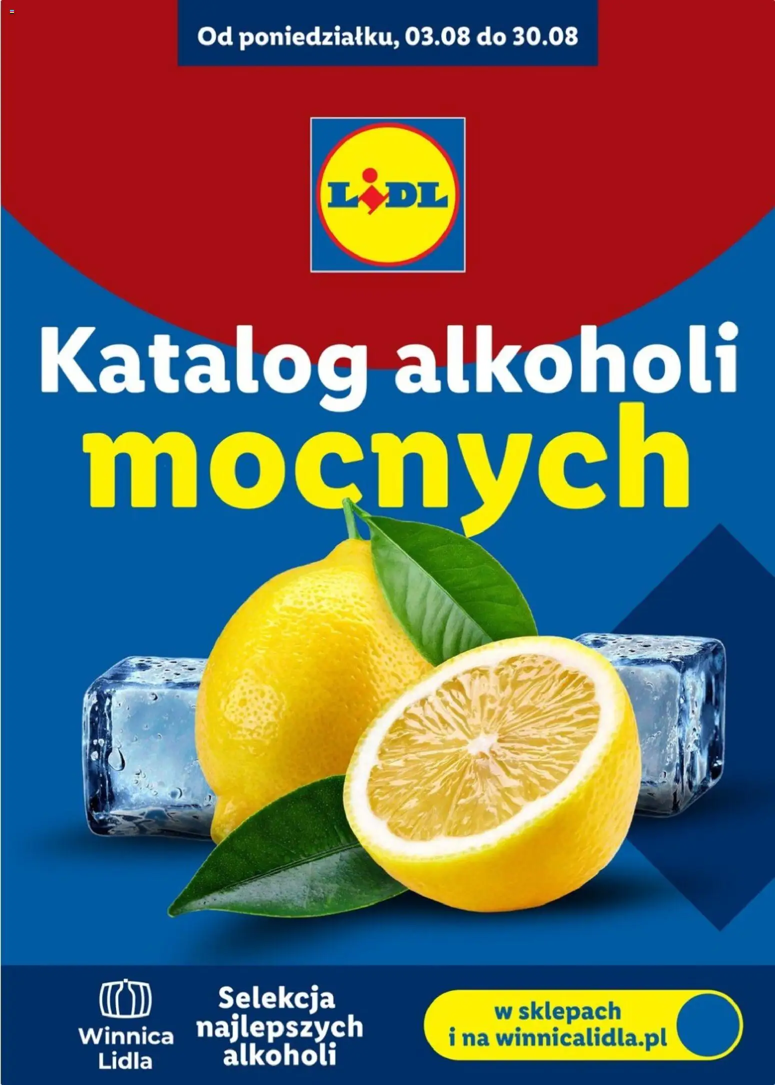 Pogląd gazetki "Lidl Katalog alkoholi mocnych" ze sklepu Lidl ważnej od 03.08.2026