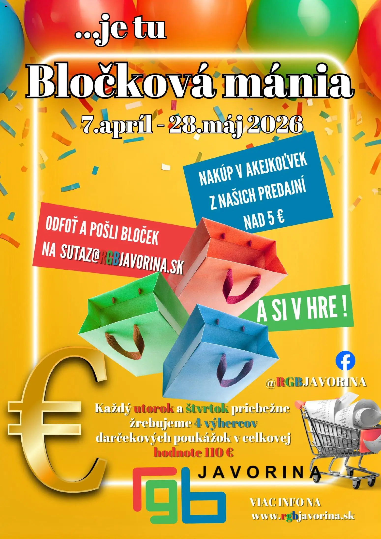 Náhľad RGB Javorina, s.r.o. letáku platného od 23.04.2026