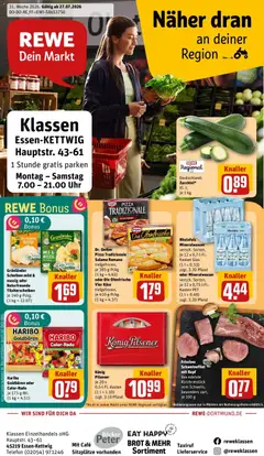 Vorschau von dem Prospekt des Geschäftes Rewe, gültig ab dem 27.07.2026